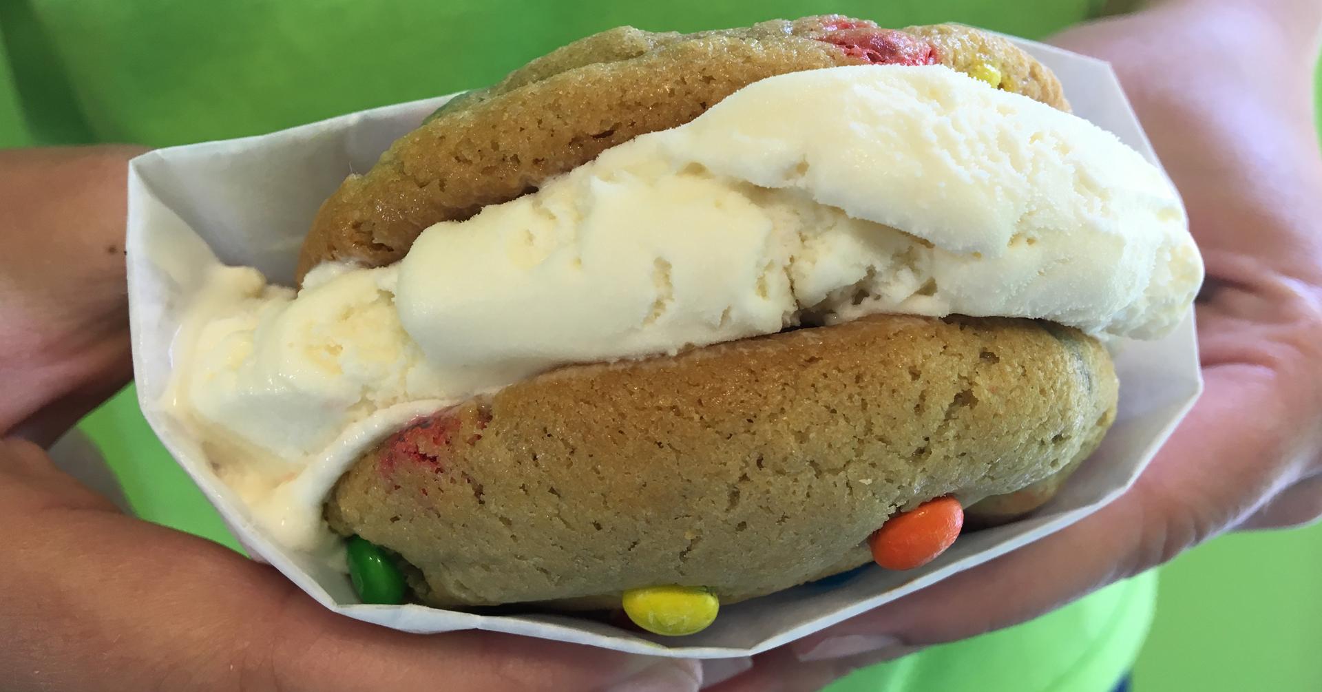 Cookie Ice Cream Sandwich