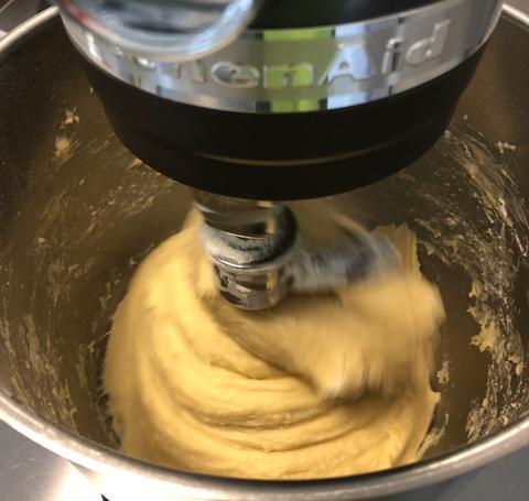 Dough in a Stand Mixer