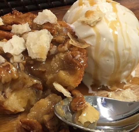 Pumpkin Pecan Bread Pudding