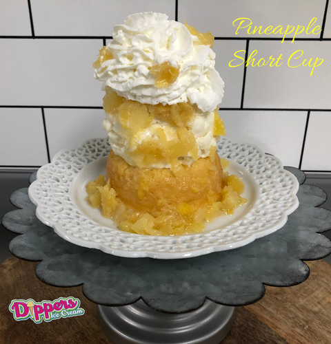 Pineapple Short Cup Sundae