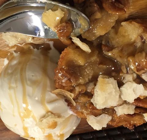 Pumpkin Pecan Bread Pudding